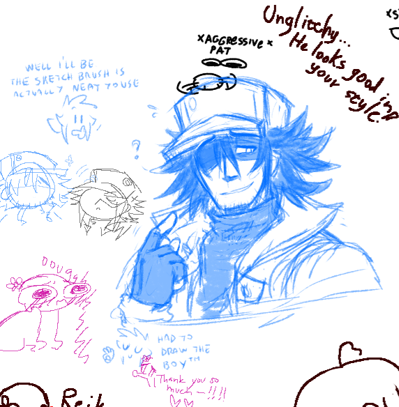 Shiny_Zango's tweet photo. Decided to join @/Reikachansimpu's Magma session to hang out and doodle. Thank you for hosting the session, it was fun!

Here's all my doodles uvu https://t.co/UsL06T94vn