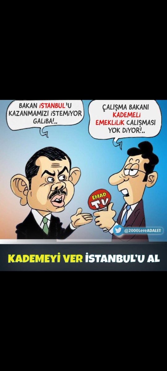 <a href="/osmannnurika/">Osman Nuri Kabaktepe</a> <a href="/isikhanvedat/">Prof. Dr. Vedat Işıkhan</a>  istişare etseydiniz  keşke  çünkü <a href="/murat_kurum/">Murat KURUM</a>  a istanbulu  kaybettirdi geçmiş olsun.#17YılınHesabıSandıktaSorulacak