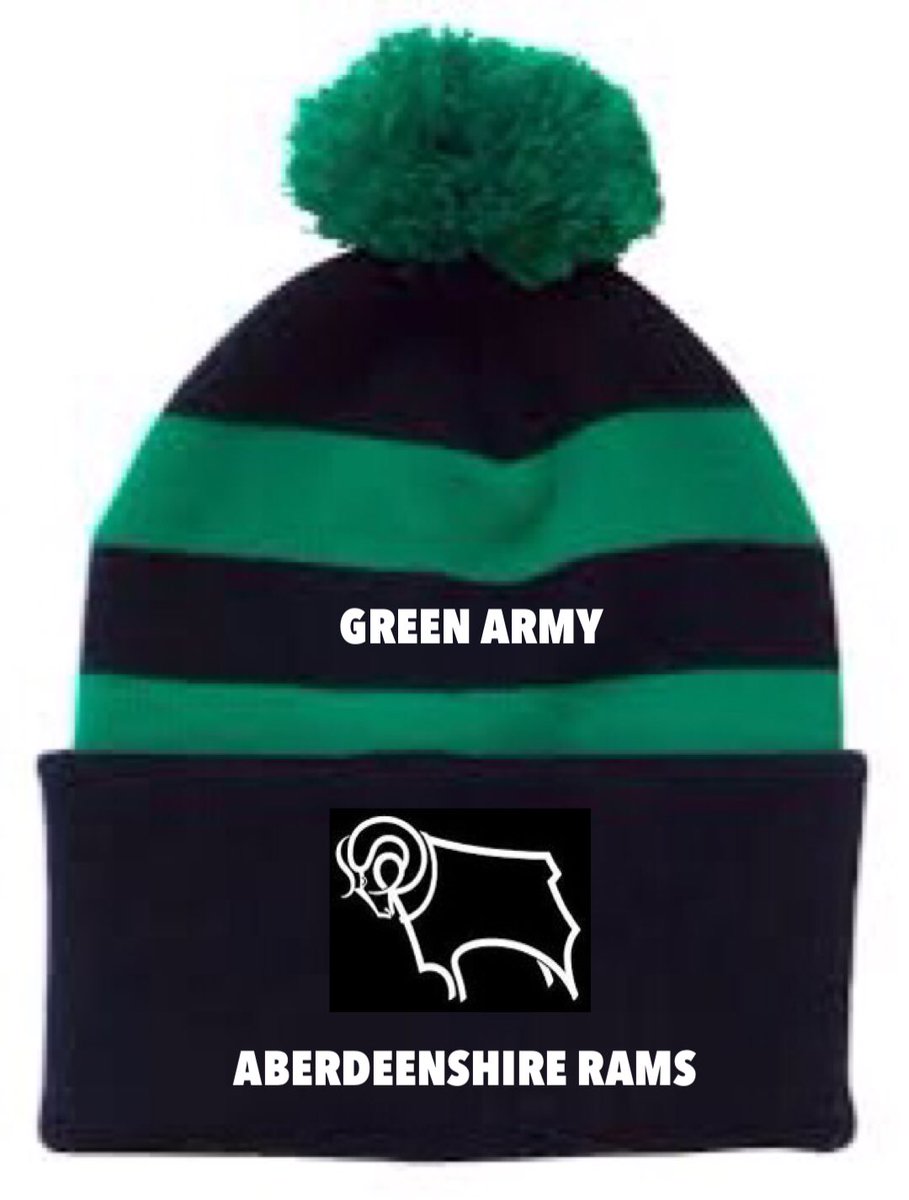 Green Army. Aberdeenshire Rams. #dcfcfans #dcfc #derby
