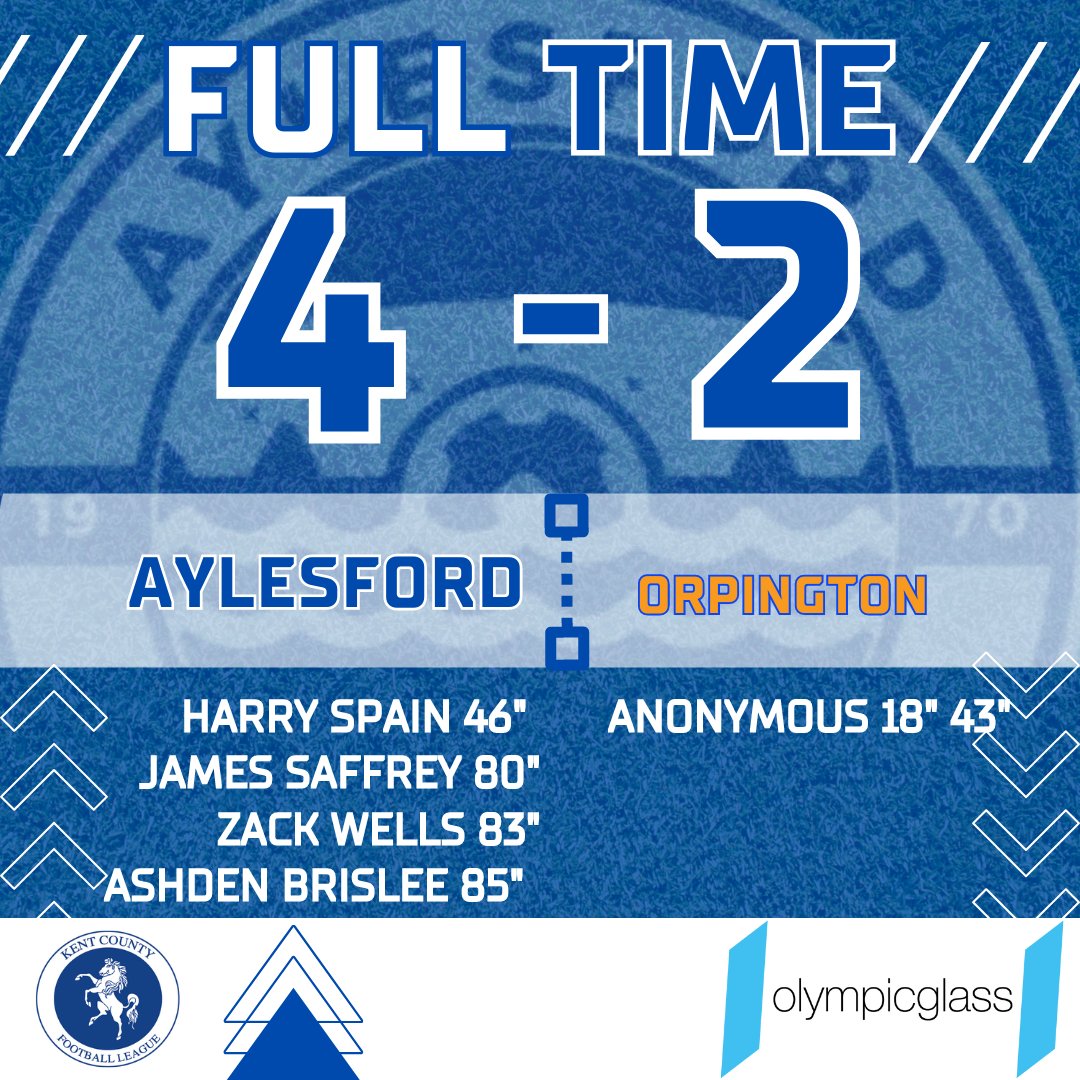 FULL TIME | BIG CUP SEMI-FINAL WIN 

The boys once again, showed massive character &amp; quality to come up with the answers, after being 2-0 down at HT. 

Credit to Orpington were well organised and were right in the game.

<a href="/KentFA/">Kent FA ⚽</a> CUP FINAL here we come !