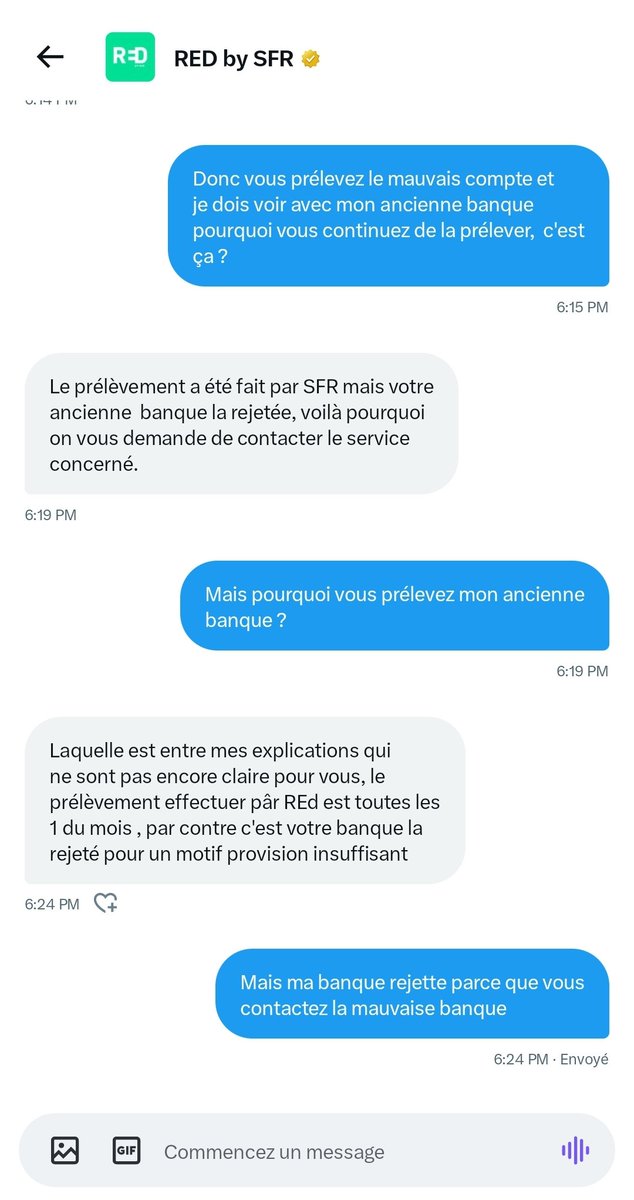 ClaireAllali's tweet photo. @REDbySFR Dites moi si ma seule option est la résiliation... https://t.co/4VMx9TifWS