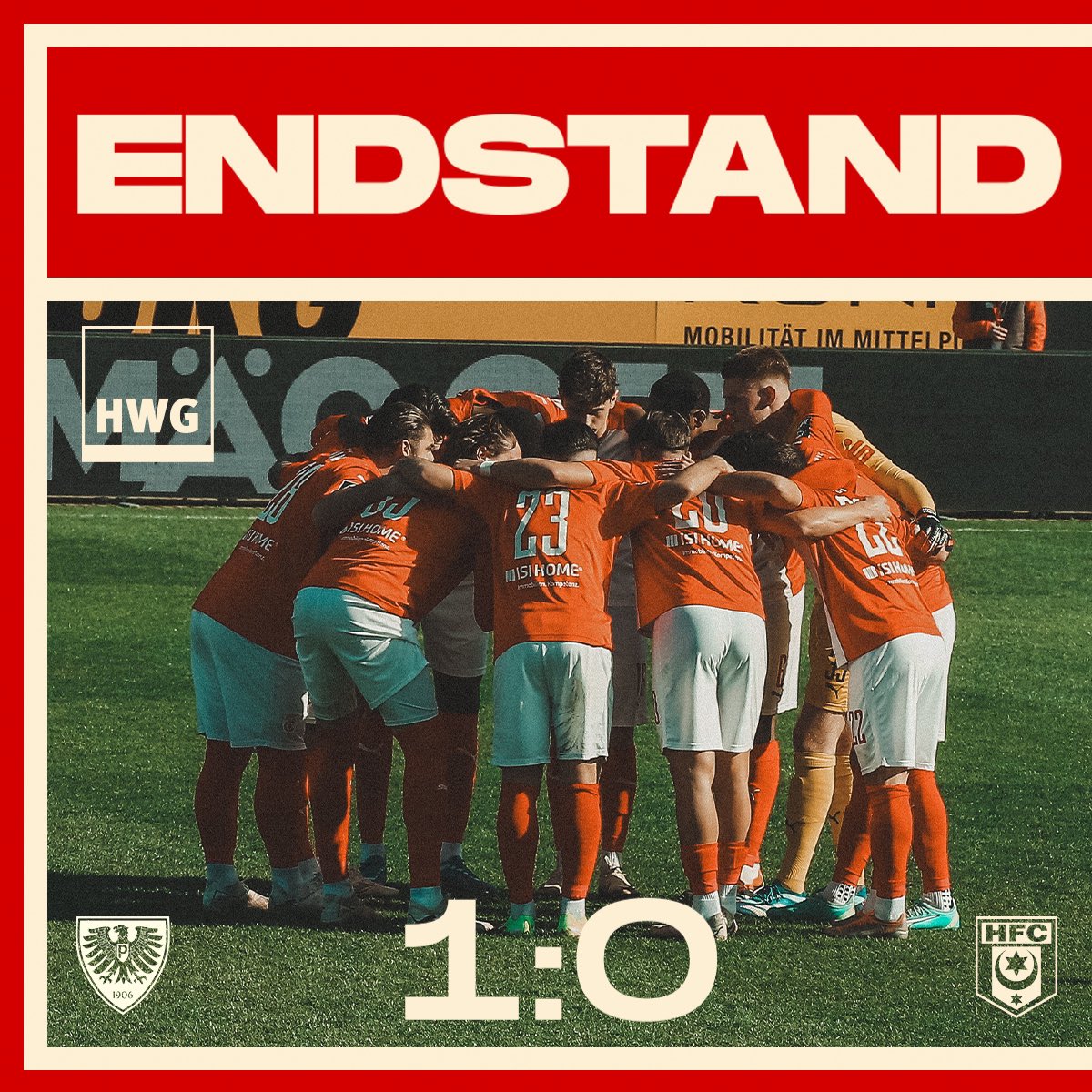 HallescherFC's tweet photo. Wir fahren ohne Punkte zurück nach Halle.  #NurZusammen #SCPHFC https://t.co/ZESe3D3O3E