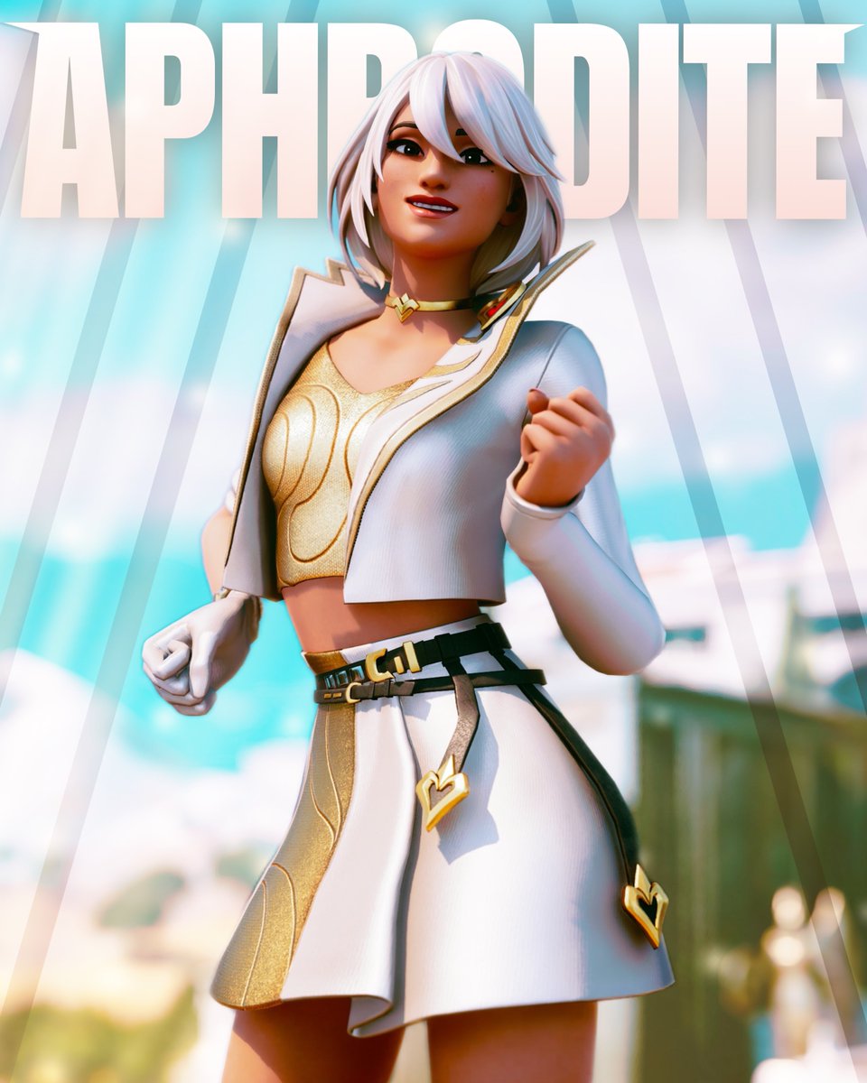 Slashtbh's tweet photo. APHRODITE 🤍✨

#FortniteMythsandMortals #Fortography https://t.co/Imm9gcukkq