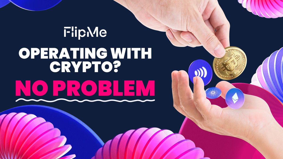 flipme_official's tweet photo. 🔥 FLIPME WILL MEET ALL YOUR FINANCIAL NEEDS 🤝

💸💰 The trend of engaging with Crypto is on the rise, and FlipMe has got you covered ✅

💳 With our Payment solution, FlipMe is leading the way, offering everyone the freedom to shape their financial future 🚀 https://t.co/dCyHnAIv3M