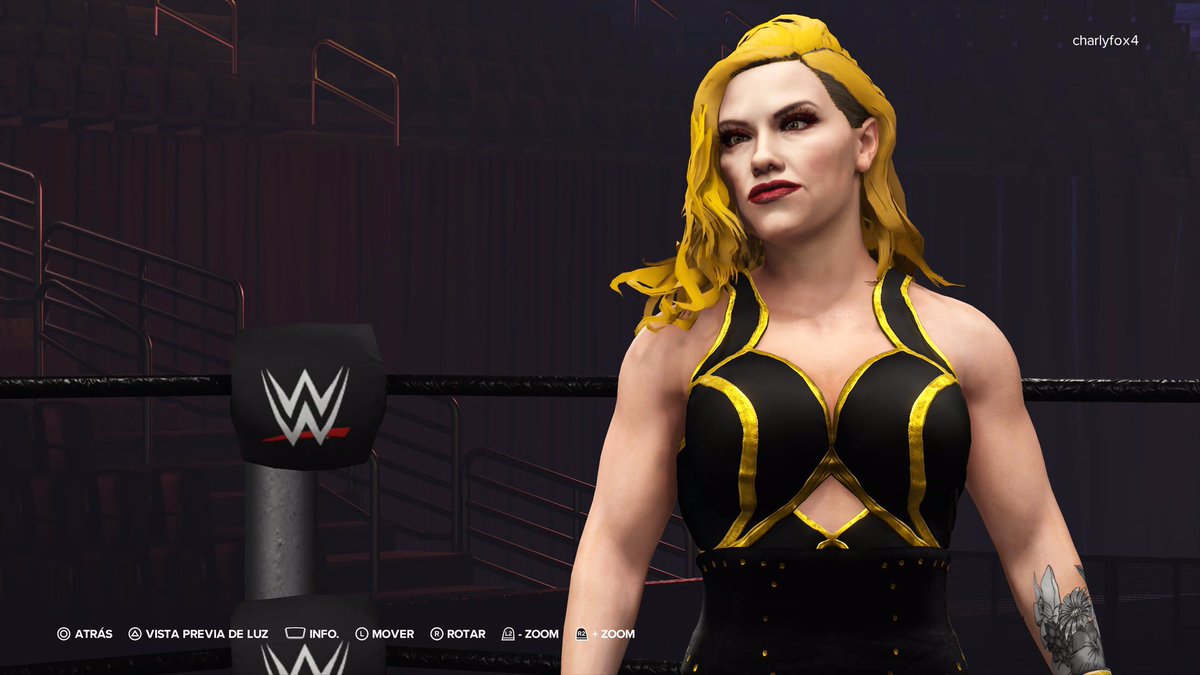 Taya Valkyrie uploaded to community creations

✨WERA LOCA✨
@thetayavalkyrie 

Comes with custom looks and render
Hope you enjoy 

#WWE2K24 #Ps5share #AEW #IMPACTWrestling #TayaValkyrie #WeraLoca