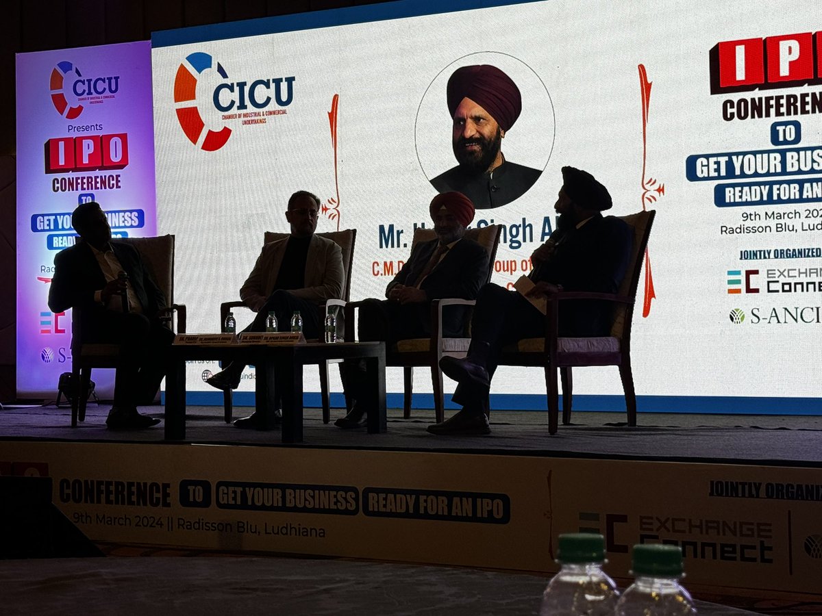 izusingh's tweet photo. Attended the IPO Conference organized by CICU today and it was nothing short of fantastic. A big thank you to the team for such an insightful and well-orchestrated event! 📈👏 #IPOConference2024 #BusinessGrowth #CICU

@usahuja1 @CICU_FP https://t.co/vTYUpo7fq9
