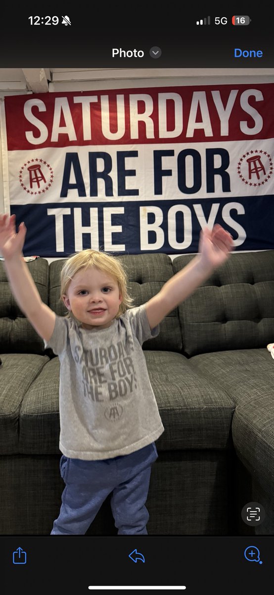 JeffAllison09's tweet photo. @stoolpresidente Huge Fan!  So isn’t my 2 year old son Wyatt! https://t.co/iwy1tzLNhL