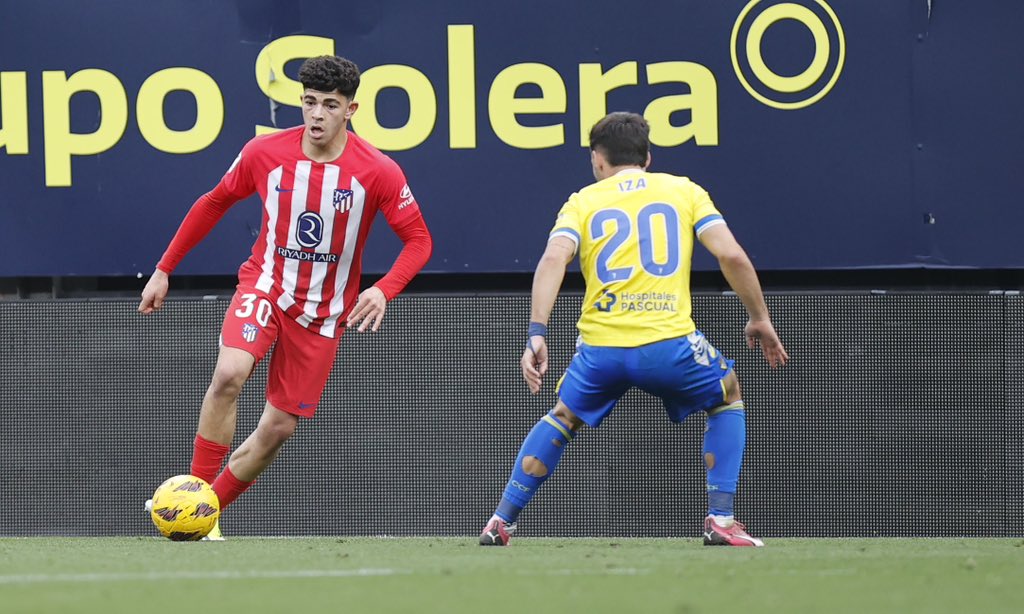 🆕 Salim El Jebari debutó en partido oficial con el <a href="/Atleti/">Atlético de Madrid</a> en el Nuevo Mirandilla ❤️🤍

¡Enhorabuena, Salim, ahora a seguir trabajando para continuar teniendo oportunidades! 💪
