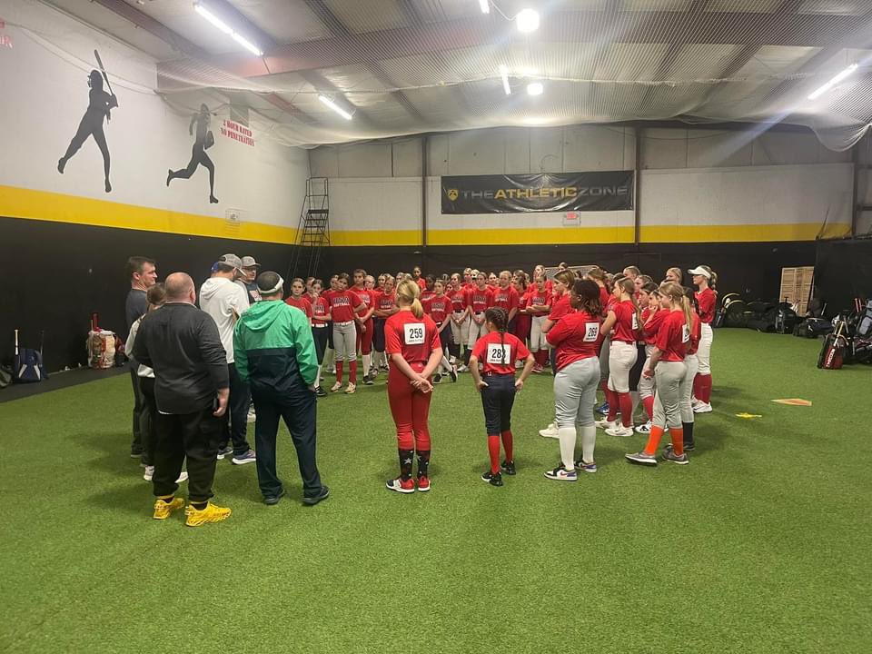 gregtucker31's tweet photo. Final tryout for the Region 3 @USASoftball 12U All-American team today in Raleigh! Show the what you got @laneyrtucker2 ๐ช๐ป๐ฅ#destinationOKC @CoacTucker2131 h https://t.co/Uu0VE8Hp3A
