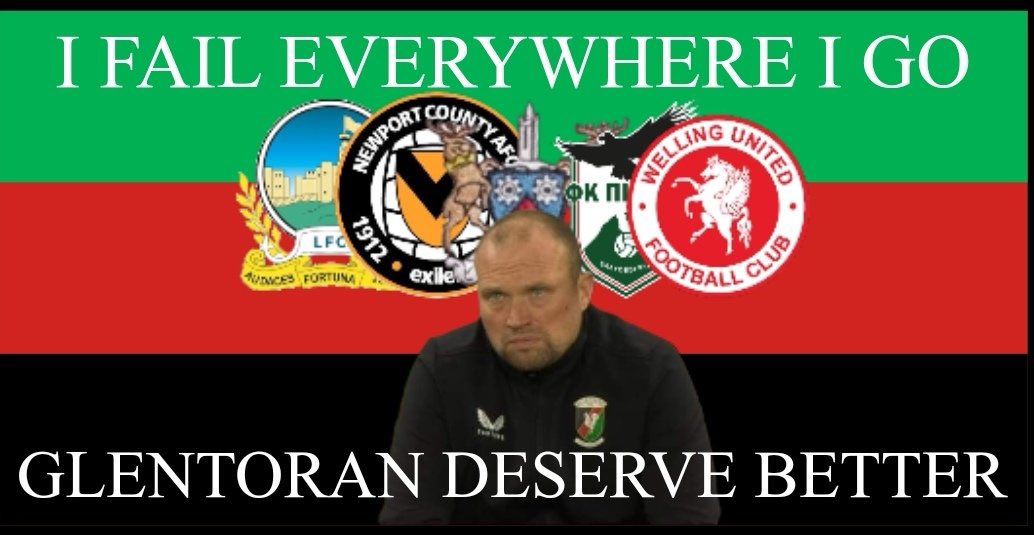GlensChels's tweet photo. Surely this blueprint for an idiot has to go now???
@Glentoran #Feeneyout #Millarout #glentoran https://t.co/G89UvO66Ki