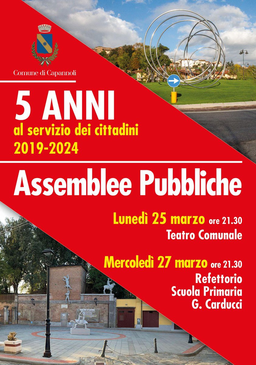 Un resoconto, rivolto alla cittadinanza, delle attività e dei progetti portati avanti dall'Amministrazione Comunale durante il mandato amministrativo