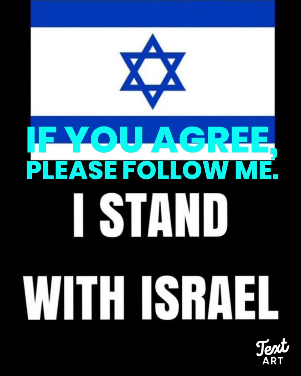 I will not silent. I am dedicated to our fight to demand justice and fair treatment for Israel. Help me grow my reach. Give me your follow and I will not let you down.
