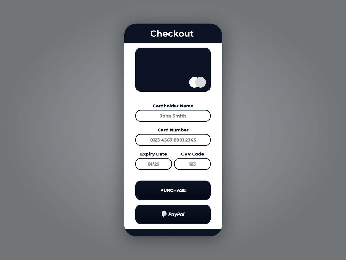 3DRudy's tweet photo. #dailyUI n.002 - Credit Card Checkout.
Went for nice, simple and clean.
In Figma

#figma #ui #dailyUI002 #design https://t.co/AvH3bkTHr6