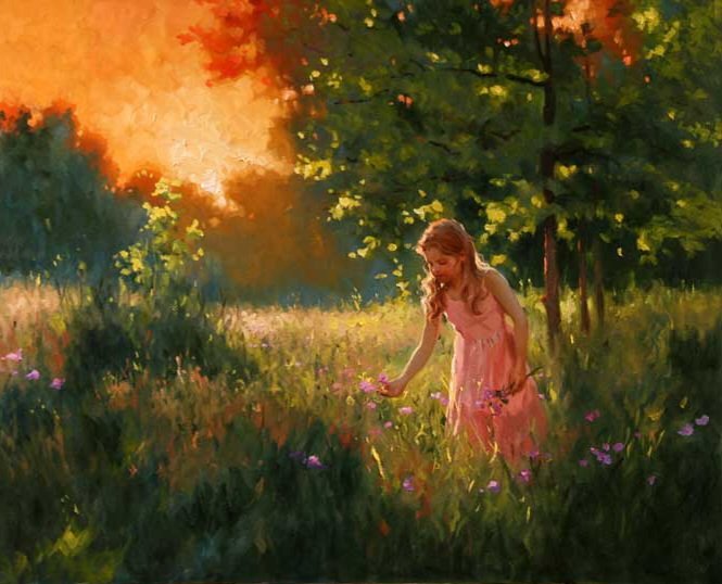 Tutto respira al di là del rumore e del colore, in un sospiro profondo e muto. Fernando Pessoa✒️ Al tramonto End of day 🎨Richard S. Johnson ©️🇺🇸 Buonanotte e buondomani a tutti!💫🌟🍃 🌆🌃🌈 Offline ⛔️