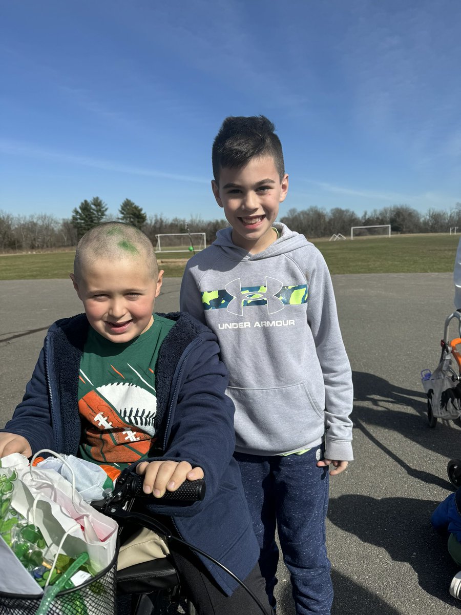 ☘️💚☘️💚Woohoo! Go Johnny! Thank you so much to each amazing person supporting his journey &amp; contributing towards such an incredible organization; your kindness will undoubtedly make waves in helping others. ☘️💚☘️💚 <a href="/StBaldricks/">St. Baldrick's Foundation</a> <a href="/EAFinnegan/">Betsy Finnegan</a> <a href="/MsGiacino/">Victoria Giacino</a> #beartavernpride
