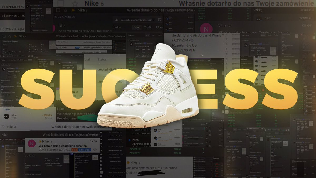 hundreds of pairs on Nike and PX THANK YOU BOYS AND GIRLS WE HOPE U WILL NOT SELL THEM FOR NEGATIVE PROFIT (PROXIES OOS)