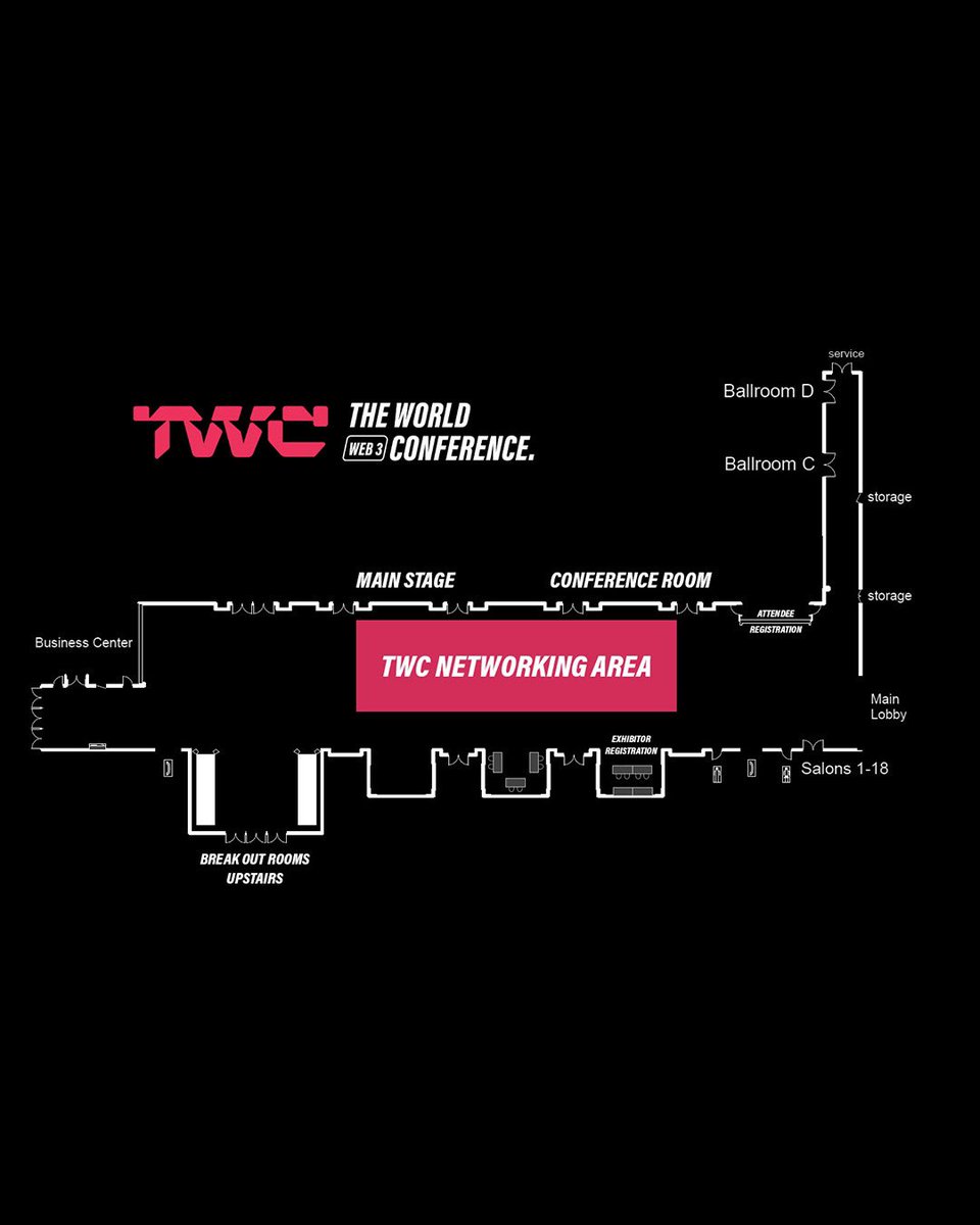 TWCWeb3's tweet image. Step into the heartbeat of innovation! 🌐✨Swipe through to explore the jam-packed schedule, unravel the conference floor plans. From breakout rooms to the Shill &amp;amp; Chill Lounge, get ready to dive into the epicenter of web3 magic! 🗓️🌐#TWC2024 #InnovationUnveiled #OrlandoTech