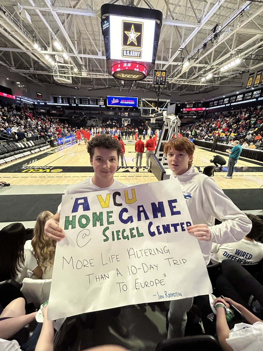 <a href="/JonRothstein/">Jon Rothstein</a> State Final Game at VCU