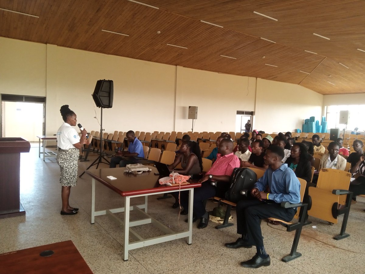 BakoleGeofrey's tweet photo. YALI visibility engagement conducted at  Muni University https://t.co/6gGZ5HeVtJ