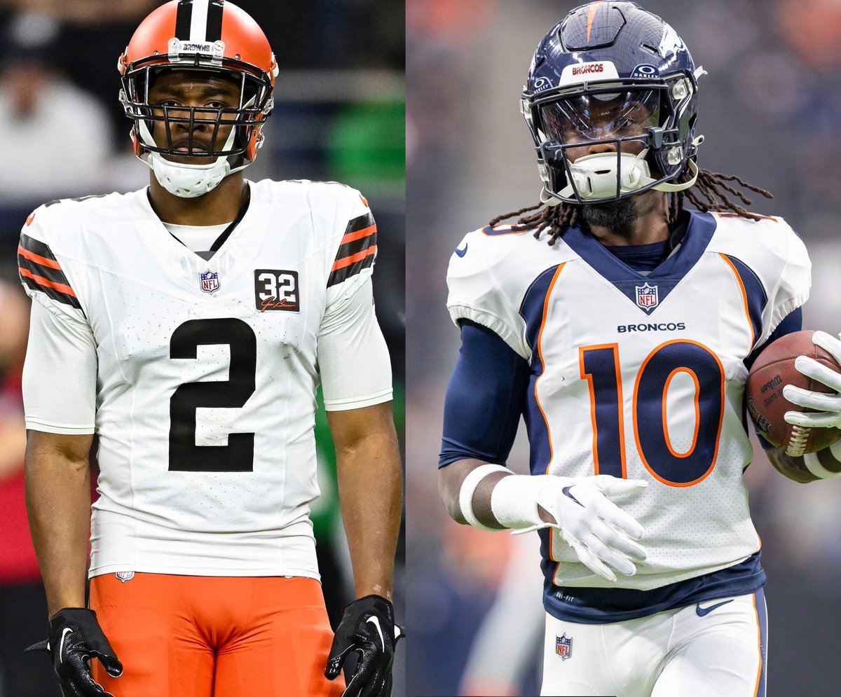 FanDuel's tweet photo. Who's stopping this duo? 👀

#NFL | #Browns https://t.co/IKdaROW0Xy