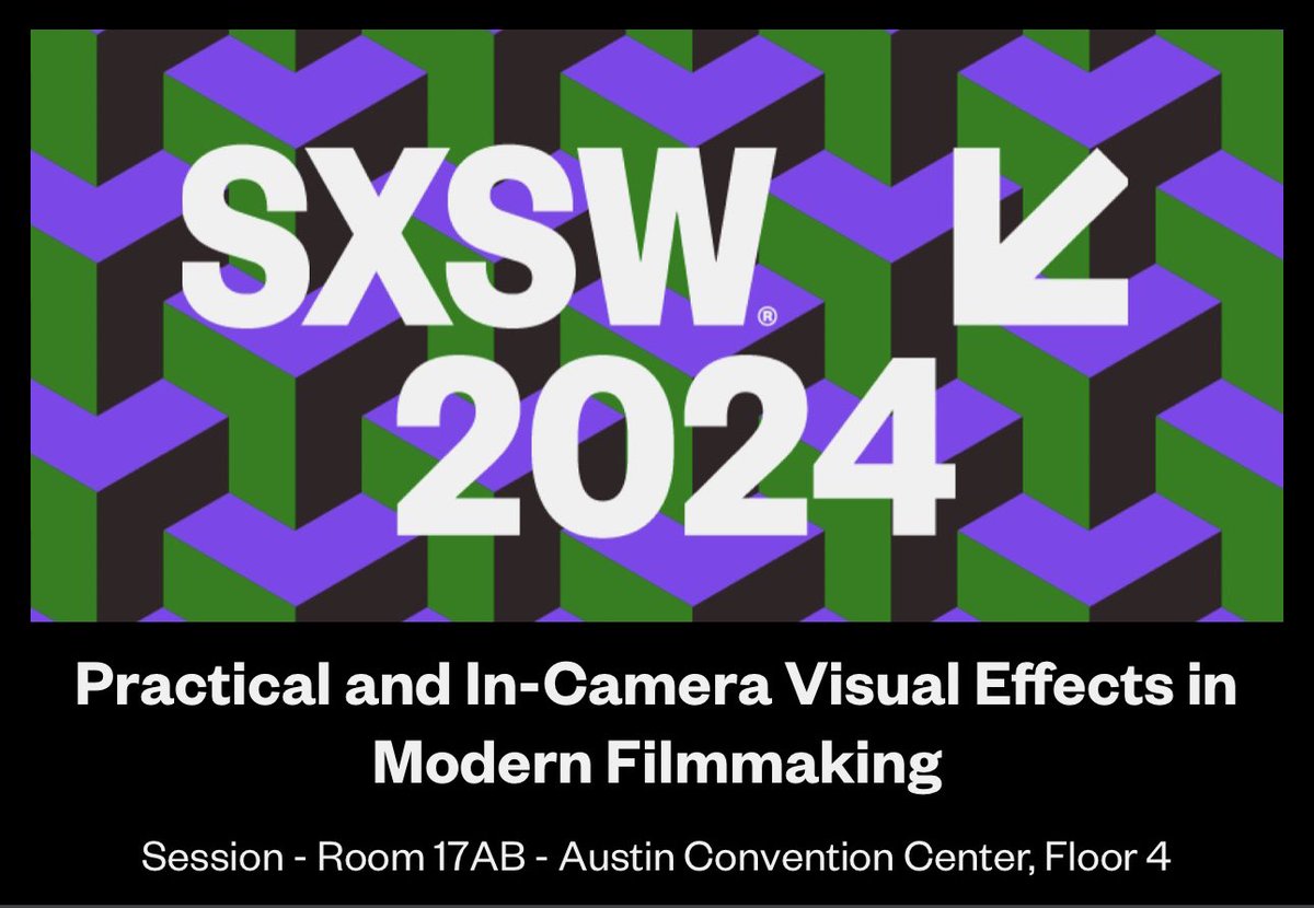 MatthewGratzner's tweet photo. If you’re at @SXSW, please join @TeaSpoonVfx, @CamilleBalsamo and me on our panel on creating Practical Effects in independent films— Monday, 3/11 at 11:30a!!
#PracticalEffects
#MiniatureEffects
#IndependentFilm
#VFX
#VisualEffects
@MatthewGratzner
@NewDealStudios https://t.co/zmYByv8eVo