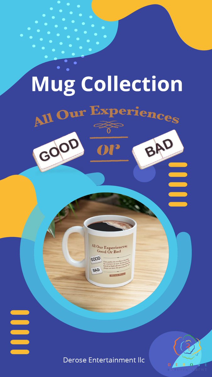 DeroseEnt's tweet image. Ceramic Mug 11oz, Because Every Sip Matters In 2024 By Ricardo Derose! 

Mug Colllection: linktw.in/IKHrWa

 #CoffeeMug, #MugCollection, #Inspirationalmug, #MugLove,#MugDesign, #good, #bad, #reels, #fyp, #explorepage, #History #Philosophy, #Poetry, #IGiveYou, #Philoetry,