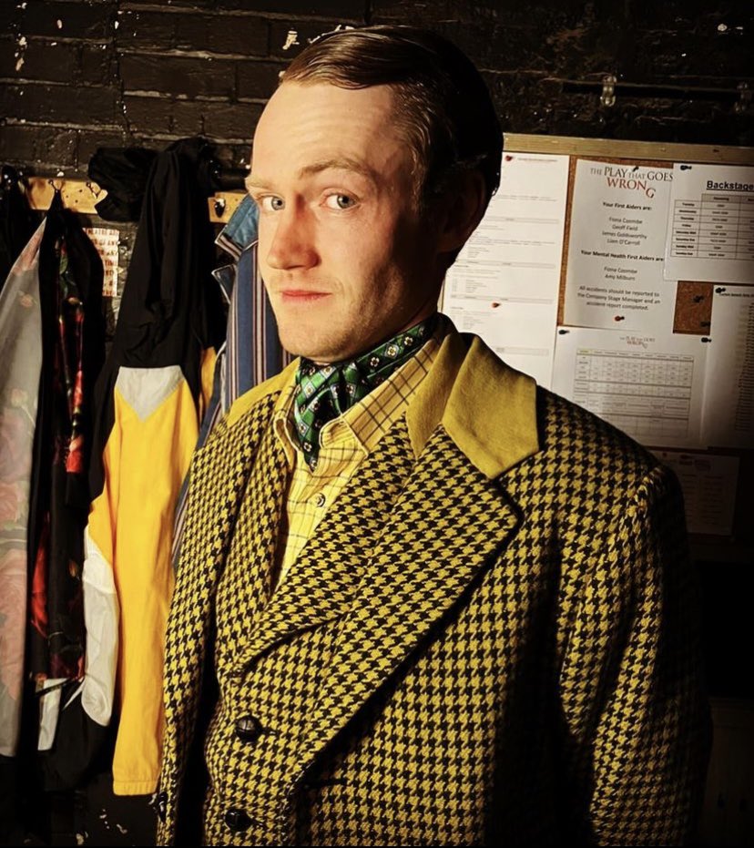 That’s 3 different parts in 24 hours baby!!! What a weekend.
<a href="/playgoeswrong/">The Play That Goes Wrong</a> <a href="/mischiefcomedy/">Mischief</a>
