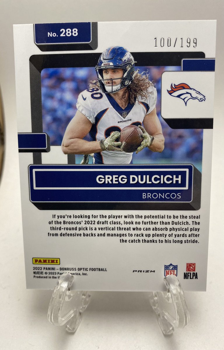 AGaggleOfKids's tweet photo. With no Jeudy and no Russ, I’m seeing big things for this guy next year!

#Broncos #DenverBroncos #JerryJeudy #GregDulcich https://t.co/gUFl9El2Bk