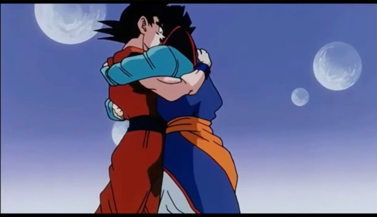 LogosW's tweet photo. Goku también abrazo a Gohan en el anime, por alguna razón ignoran esto solo porque no se muestra que lo abraza al instante como en el manga, cosa normal ya que en el manga no se pueden tomar tanto tiempo para mostrar una escena de Gohan abrazando primero a Goku como en el anime. https://t.co/UctKwgFlUJ