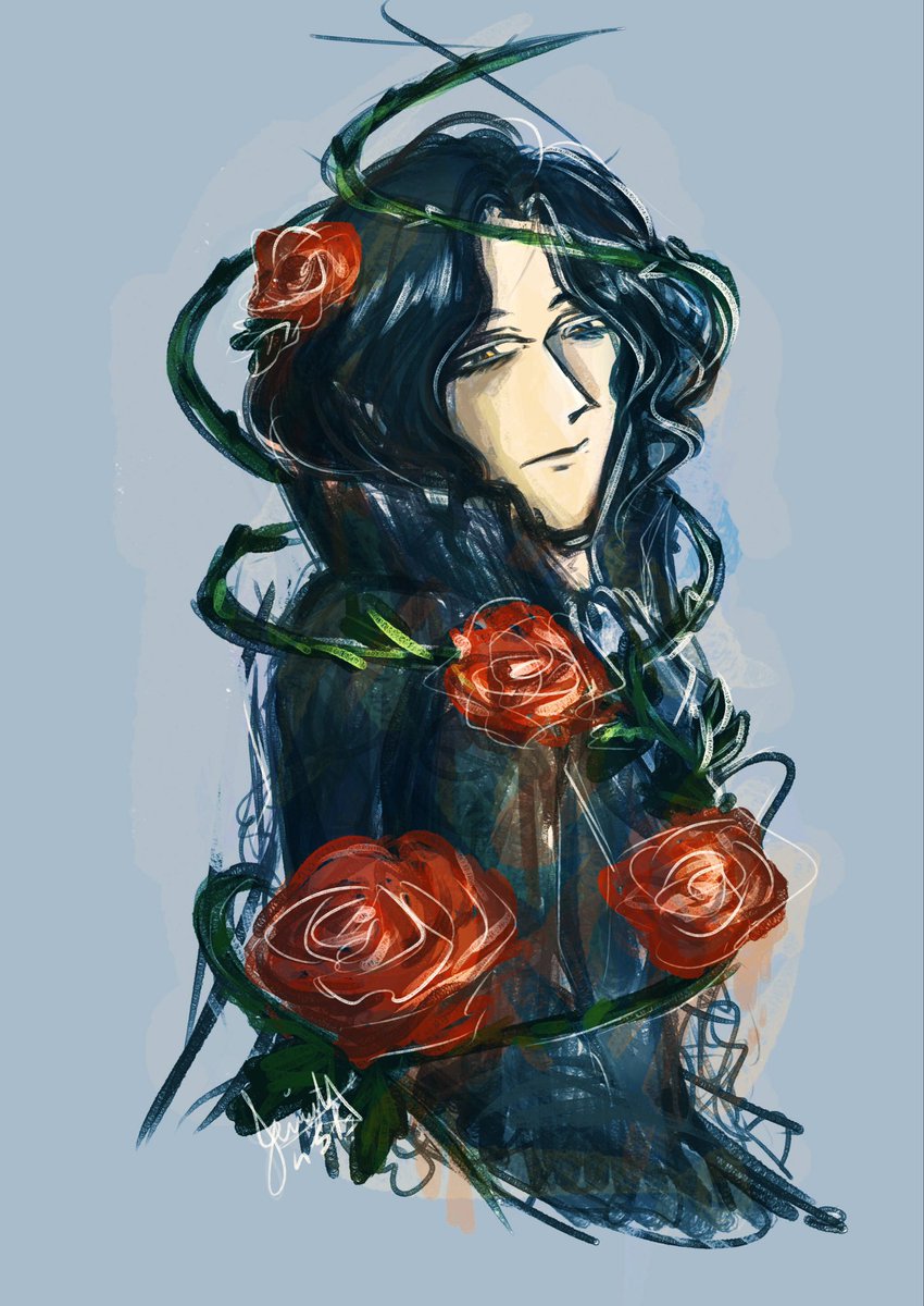 senichinya's tweet photo. The sad man that will be bonus freebies for Trinity Blood merch
Problem is.. which color should I go for? I was playing around with filters and these all look nice wwww
#trinityblood #gyulakadar #comifuro #gyula https://t.co/qufcF81BSy