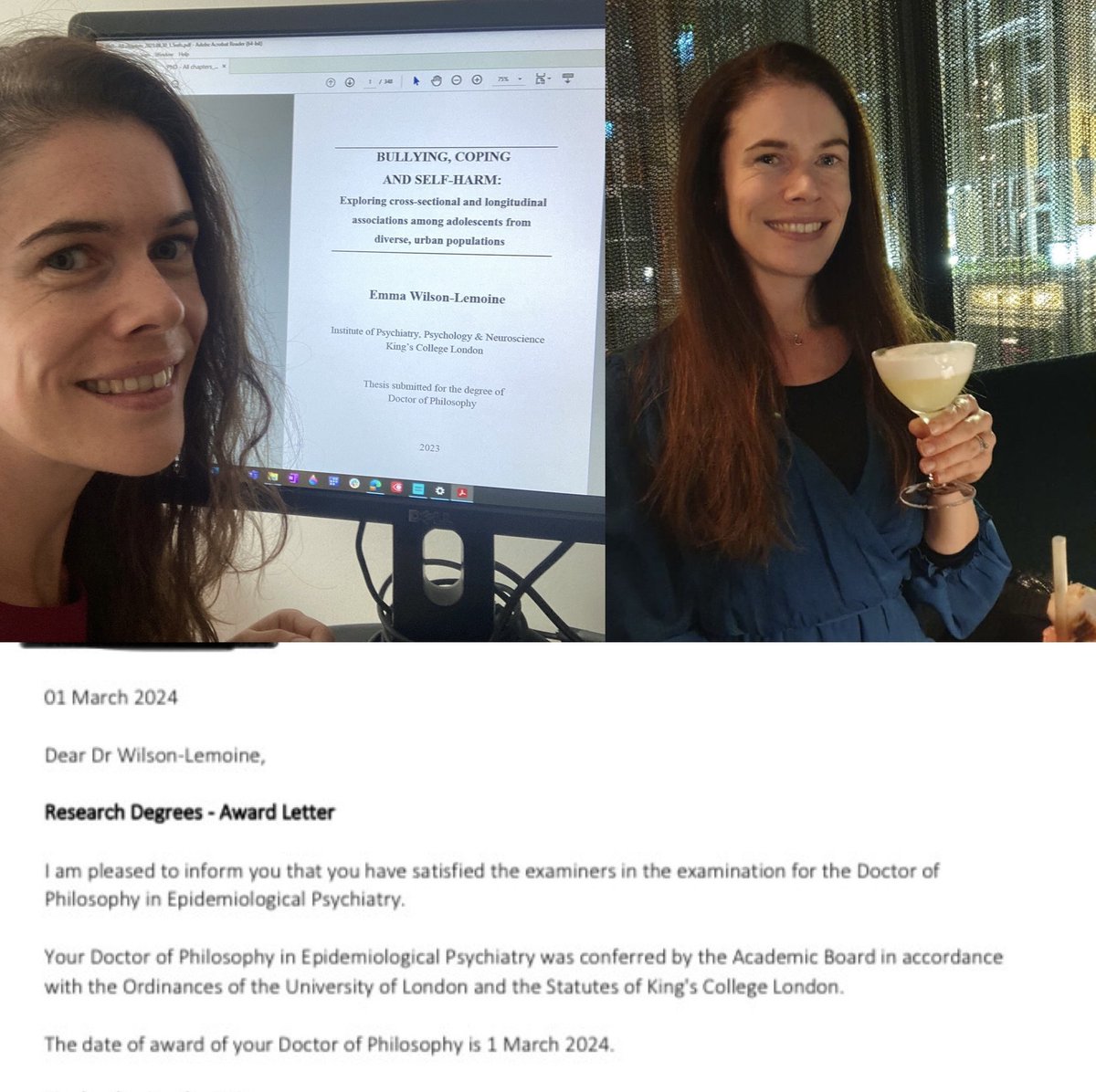 Emma Wilson-Lemoine, PhD tweet media