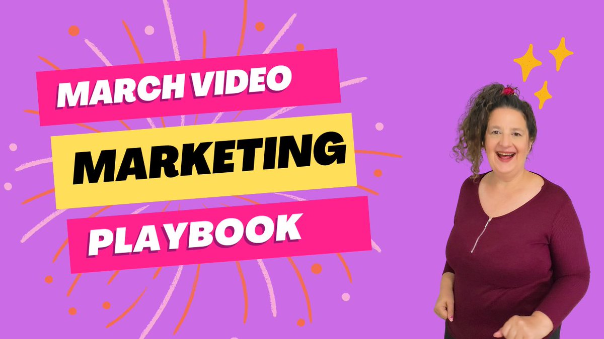 What videos should you post this March to promote your business? Here's my blog post with some suggestions
thebabyboomerentrepreneur.com/march-video-ma…