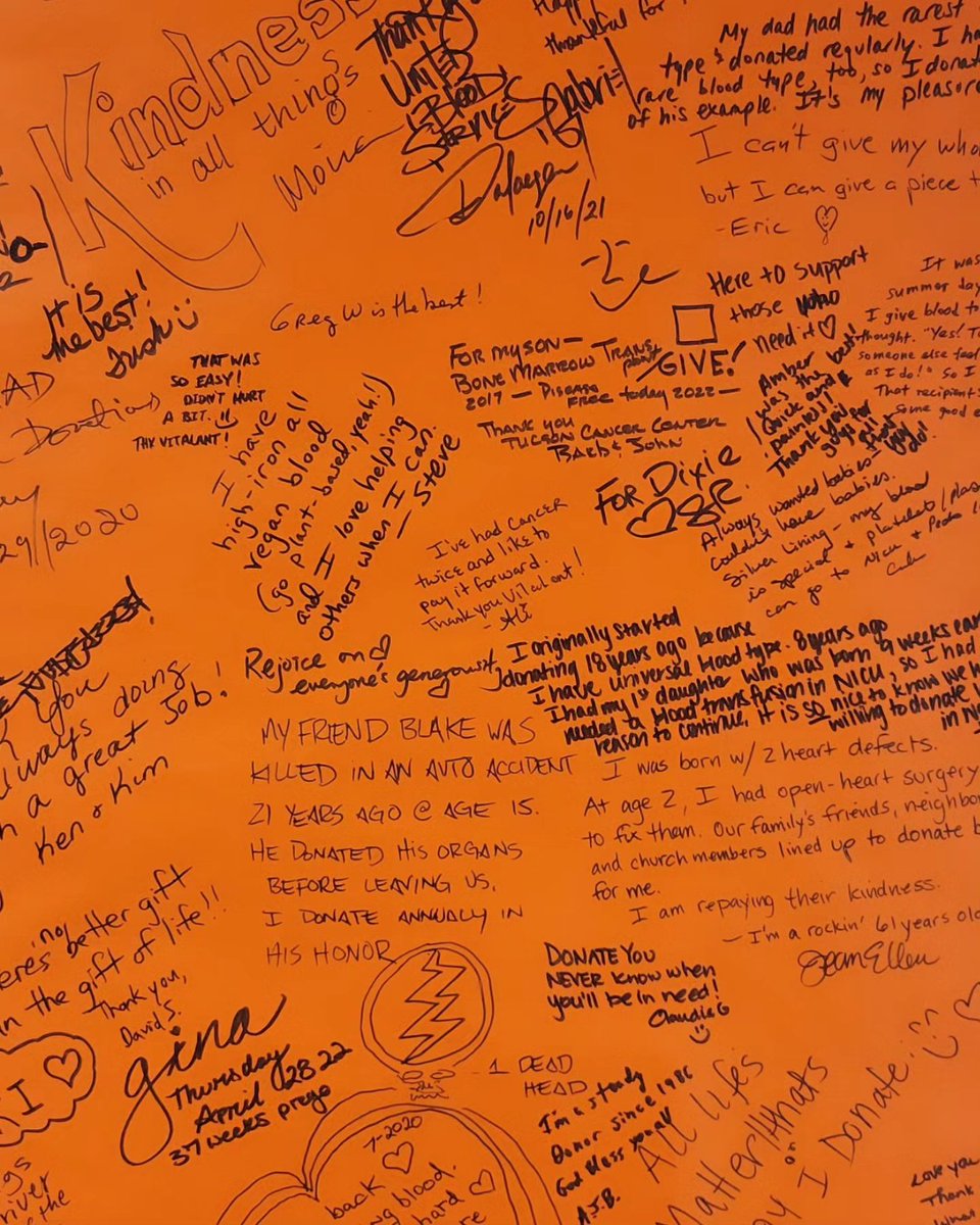 Always happy to donate to <a href="/VitalantAZ/">Vitalant - Arizona</a>. If you're able, DONATE! It's an easy way to help so many people and even save lives. ❤️ #blooddonor
