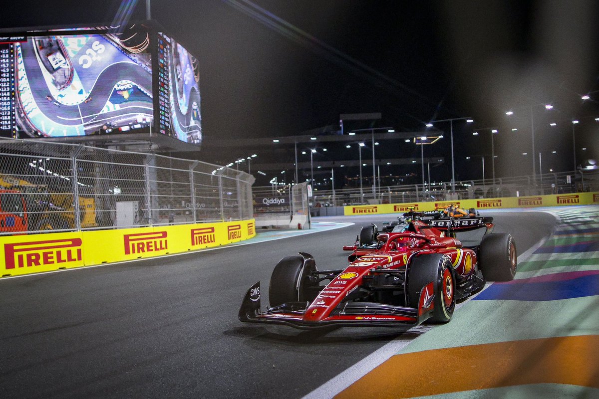 Lap 27/50: Another one! 😎 

<a href="/Charles_Leclerc/">Charles Leclerc</a> passes NOR for P3! 

#SaudiArabianGP #F1
