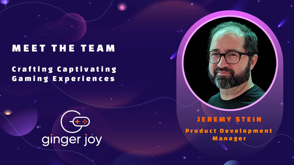gingerjoygames's tweet photo. Get ready to cheer for the gaming genius, Jeremy Stein, our Product Development Manager!🎮

Crafting captivating games is Jeremy's forte, with a remarkable career marked by hits like Fall Guys &amp; Subway Surfers.

Dive into his gaming legacy: 👇 
https://t.co/v9imCag6yR https://t.co/l8nTNU1vZO