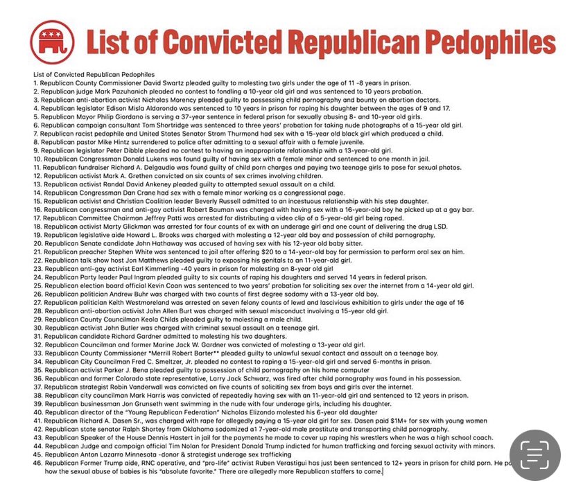 @TheTNHoller @KatzOnEarth @MarshaBlackburn LOOK AT IT CLOSELY,  #MagaEvangelicals #MagaPedos #RepublicanPedofiles #TrumpEpstein @Gop @HouseRepublicans 🖕🏽