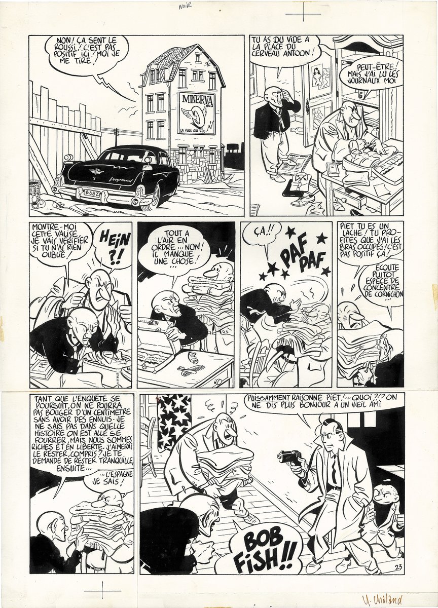 a_picture_plain's tweet photo. Yves Chaland, various pages
#art
#artwork
#artmattersandthings
#artappreciation
#figurativeart
#illustration
#comics
#europeancomics
#comicstrip
#ligneclaire
#marcinellestyle
#atomicstyle
#contemporaryart
#yveschaland
#french
#artist
#illustrator
#cartoonist https://t.co/66B2rWhg63