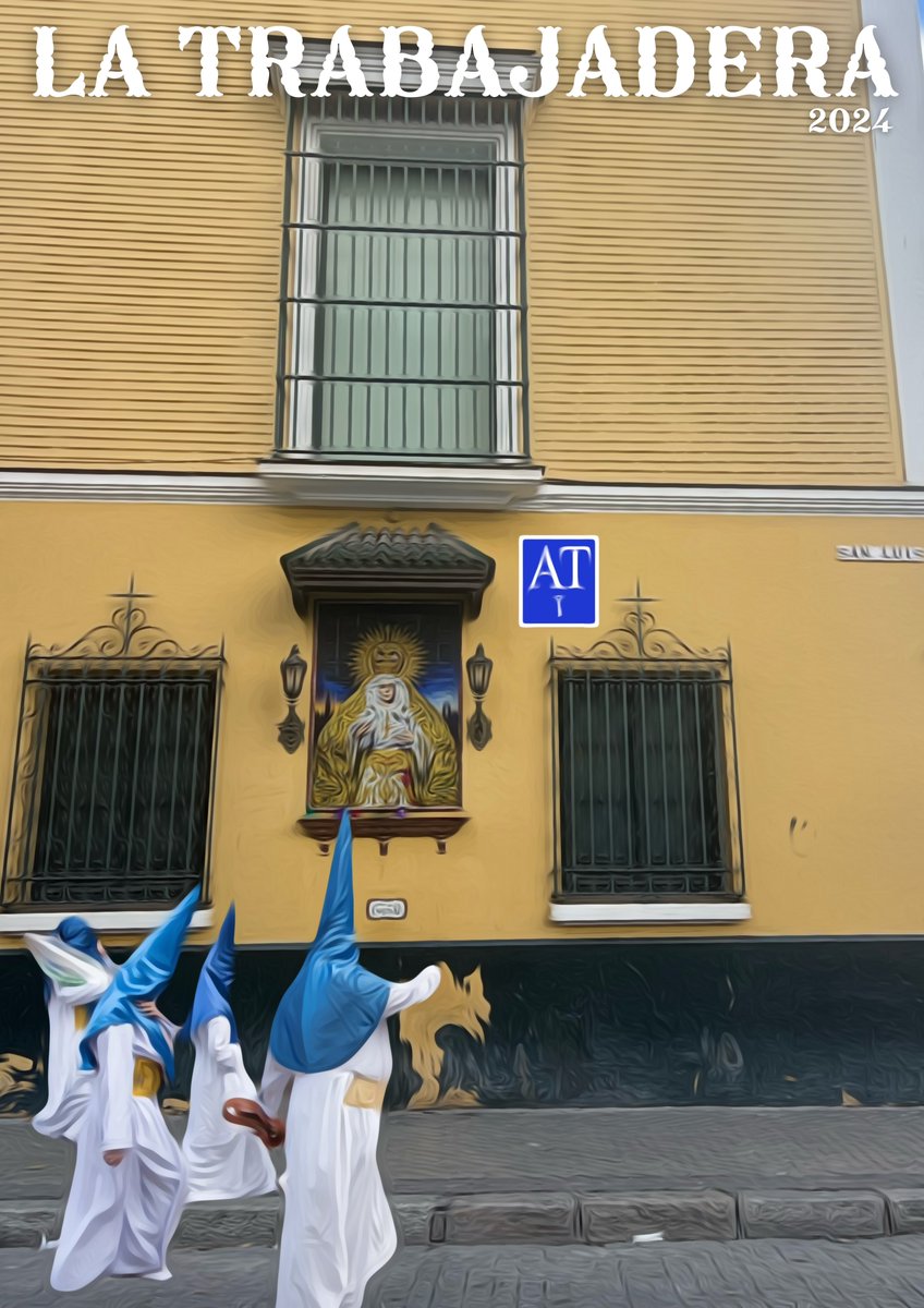 🖼️ 𝗖𝗔𝗥𝗧𝗘𝗟 𝗗𝗘 𝗟𝗔 𝗦𝗘𝗠𝗔𝗡𝗔 𝗦𝗔𝗡𝗧𝗔 𝗟𝗔 𝗧𝗥𝗔𝗕𝗔𝗝𝗔𝗗𝗘𝗥𝗔 𝟮𝟬𝟮𝟰

📲 @trabajaderainfo presenta su cartel para esta próxima Semana Santa. En él, se proyecta una crítica social a la sobreexplotación del turismo en la ciudad.

#LaTrabajadera