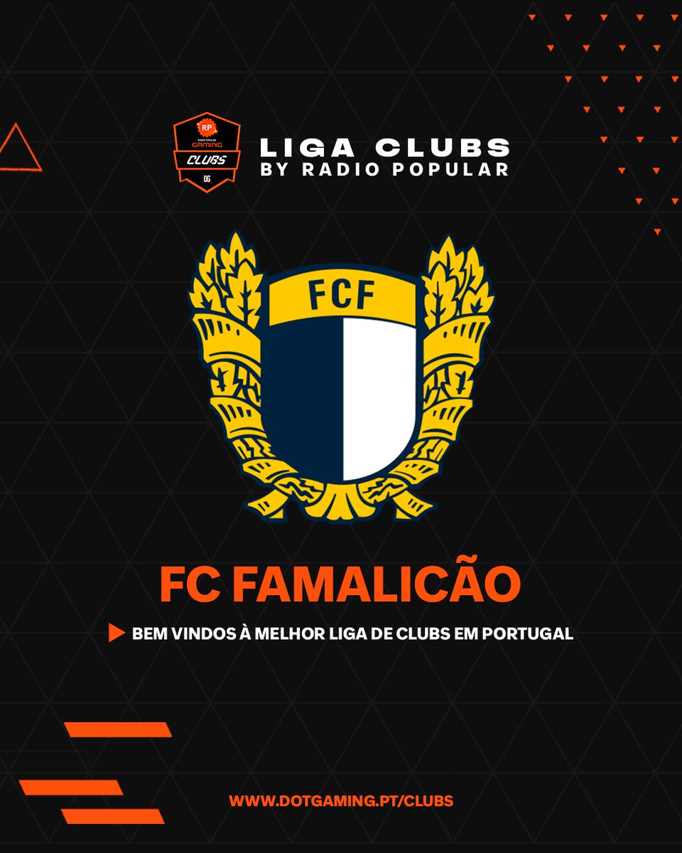 Liga Clubs by Radio Popular (@clubs_dotgaming) on Twitter photo 𝗡𝗢𝗧𝗔 𝗜𝗡𝗙𝗢𝗥𝗠𝗔𝗧𝗜𝗩𝗔:
Após desistência dos COM Esports, anunciamos que a mesma foi substituída pelo <a href="/famaesports/">FC Famalicão Esports</a>.
A nova equipa que integra a competição irá disputar todas as jornadas em atraso, sem qualquer penalização.
Bem-vindos! 🔥 𝗡𝗢𝗧𝗔 𝗜𝗡𝗙𝗢𝗥𝗠𝗔𝗧𝗜𝗩𝗔:
Após desistência dos COM Esports, anunciamos que a mesma foi substituída pelo <a href="/famaesports/">FC Famalicão Esports</a>.
A nova equipa que integra a competição irá disputar todas as jornadas em atraso, sem qualquer penalização.
Bem-vindos! 🔥