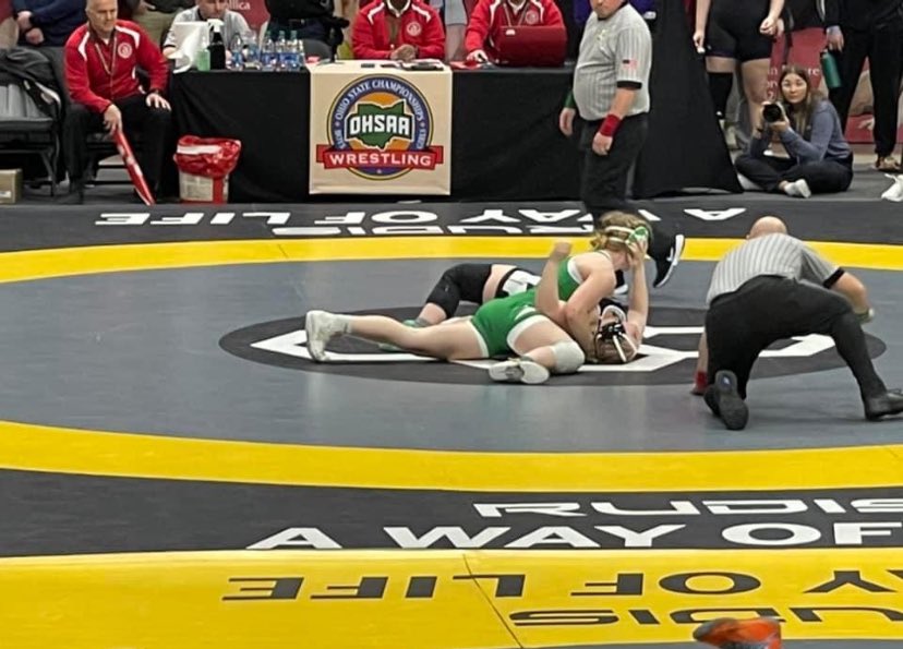 Our very own #5 Mackenzie (MJ) Shellenbarger is at the state tournament in Columbus, Ohio this weekend! Mj has 2 pins on the weekend and is headed to the semi-finals! Keep dominating Mj, we’re all rooting for you! Love you girl! <a href="/Mackenzie_5_/">Mackenzie Shellenbarger (MJ)</a>