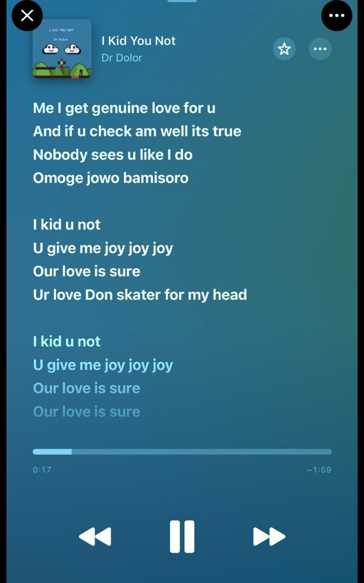 itbidemi's tweet photo. IKIDYOUNOT BY DR DOLOR
#Drdolor @drdolorofficial Dey carry me go where I no know you guys need to listen to dis amazing song https://t.co/rmesO7CF8H