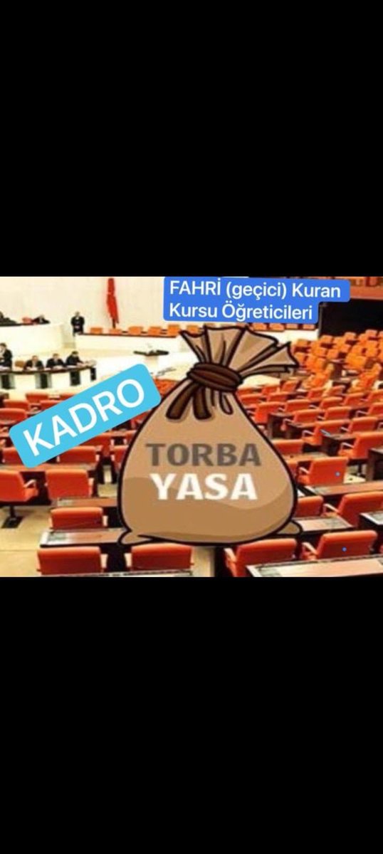❗Sözleşmeliler #kadro ya alındı
❗Vekil imamlar #kadro ya alındı
Bunca yıldır bu işe gönül veren,emek veren
‼️FAHRİ (Geçici) ÖĞRETİCİLERİN DE
#sözleşme ye alınmasını istiyoruz  
#FahrilerinGönlüKırıkKalmasın
#akparti
#mhp

<a href="/RTErdogan/">Recep Tayyip Erdoğan</a>
<a href="/isikhanvedat/">Prof. Dr. Vedat Işıkhan</a>
<a href="/_cevdetyilmaz/">Cevdet Yılmaz</a>
<a href="/erkanakcay45/">Erkan Akçay</a>