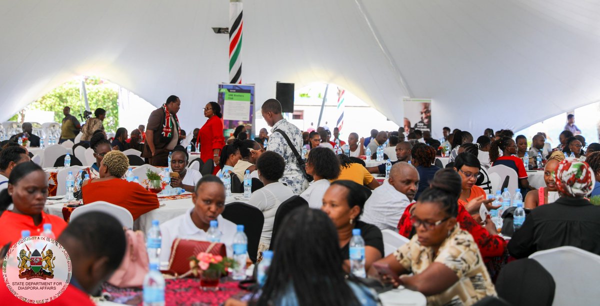 State Department for Diaspora Affairs | Kenya (@diaspora_ke) on Twitter photo 𝗨𝗧𝗜𝗟𝗜𝗭𝗘 𝗬𝗢𝗨𝗥 𝗨𝗡𝗜𝗧𝗬 𝗔𝗡𝗗 𝗡𝗨𝗠𝗕𝗘𝗥𝗦 𝗙𝗢𝗥 𝗘𝗖𝗢𝗡𝗢𝗠𝗜𝗖 𝗘𝗠𝗣𝗢𝗪𝗘𝗥𝗠𝗘𝗡𝗧, 𝗞𝗘𝗡𝗬𝗔𝗡 𝗗𝗜𝗔𝗦𝗣𝗢𝗥𝗔 𝗨𝗥𝗚𝗘𝗗
<a href="/Amb_annWanjohi/">Amb. Ann Wanjohi</a>, Director, Liaison & Partnerships Division at <a href="/Diaspora_KE/">State Department for Diaspora Affairs | Kenya</a>, has urged the Kenyan Diaspora to utilize the power of 𝗨𝗧𝗜𝗟𝗜𝗭𝗘 𝗬𝗢𝗨𝗥 𝗨𝗡𝗜𝗧𝗬 𝗔𝗡𝗗 𝗡𝗨𝗠𝗕𝗘𝗥𝗦 𝗙𝗢𝗥 𝗘𝗖𝗢𝗡𝗢𝗠𝗜𝗖 𝗘𝗠𝗣𝗢𝗪𝗘𝗥𝗠𝗘𝗡𝗧, 𝗞𝗘𝗡𝗬𝗔𝗡 𝗗𝗜𝗔𝗦𝗣𝗢𝗥𝗔 𝗨𝗥𝗚𝗘𝗗
<a href="/Amb_annWanjohi/">Amb. Ann Wanjohi</a>, Director, Liaison & Partnerships Division at <a href="/Diaspora_KE/">State Department for Diaspora Affairs | Kenya</a>, has urged the Kenyan Diaspora to utilize the power of