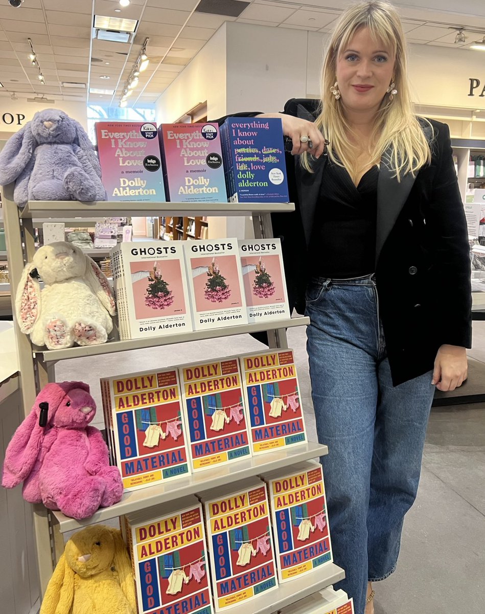 Refreshing and insightful, only Dolly Alderton can find humour in the anatomy of a breakup. Alderton is the writer of the wildly popular Ghosts and Everything I Know About Love, and Good Material is her new novel. #GoodMaterial #DollyAlderton #romcom #fiction @doubledayca