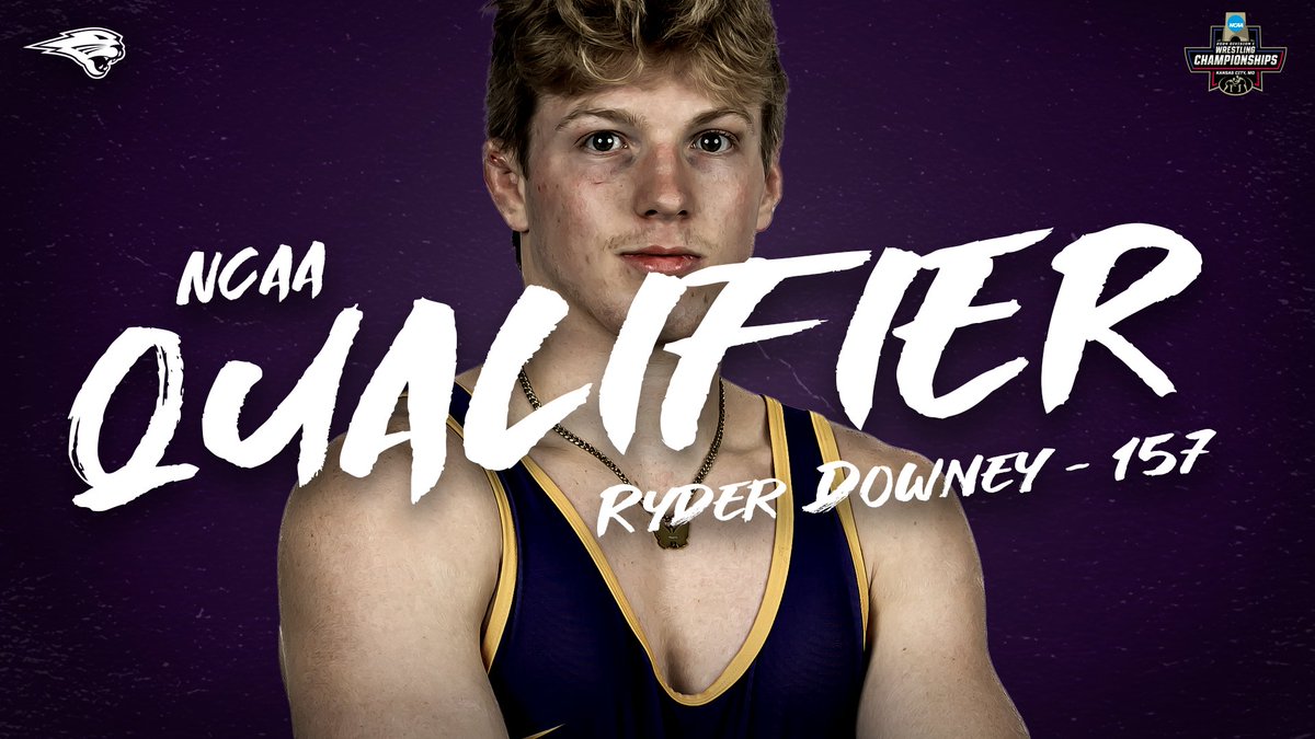 𝐑𝐘𝐃𝐄𝐑 𝐃𝐎𝐖𝐍𝐄𝐘!!

Congrats to our first NCAA Championship Qualifier at 157 pounds! 

#PantherTrain | #EverLoyal