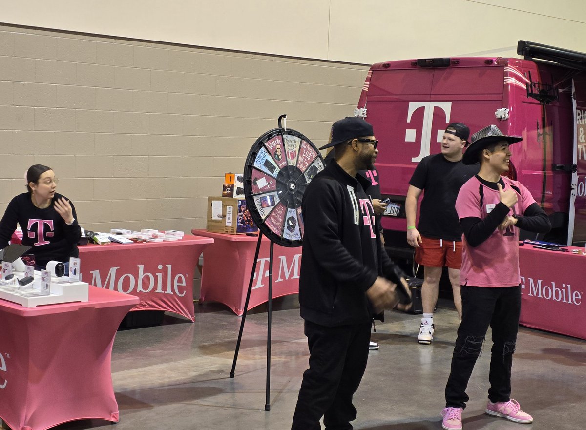 World of Wheels event in Omaha! Come see us downtown and switch to the B.E.S.T service, T-Mobile!! <a href="/SteveLessor/">Steve Lessor</a> <a href="/LafonTerry/">Terry Lafon</a>