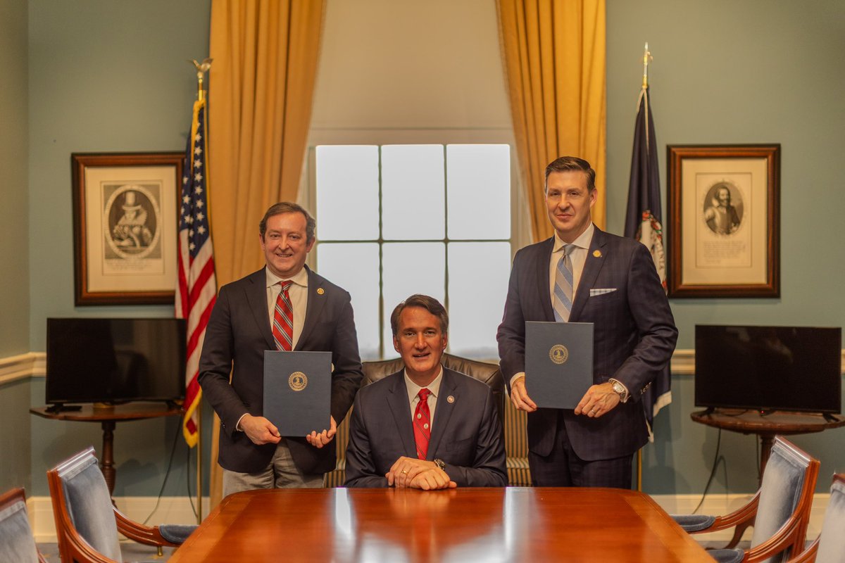 Todd Pillion (@toddpillionva) on Twitter photo Today was the final day of the 2024 General Assembly session and we ended on a high note with three of my bills being signed into law by <a href="/GovernorVA/">Governor Glenn Youngkin</a> before heading back to SWVA! Today was the final day of the 2024 General Assembly session and we ended on a high note with three of my bills being signed into law by <a href="/GovernorVA/">Governor Glenn Youngkin</a> before heading back to SWVA!