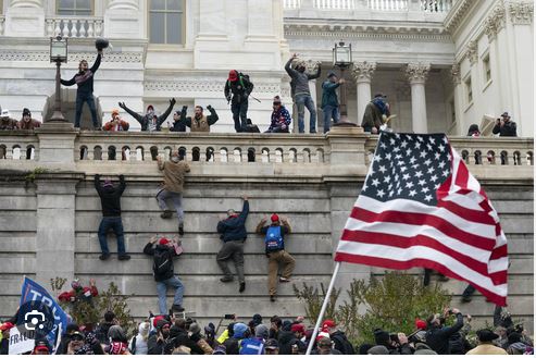 AtknMj's tweet photo. @MonicaCrowley We will never forget Jan 6 
It was ALL Trump's fault &amp; Mo Brooks &amp; Rudy Giuliani

140 police officers injured 
5 people dead 
All because of insane and corrupt Donald J Trump. https://t.co/YG5MePPlvb
