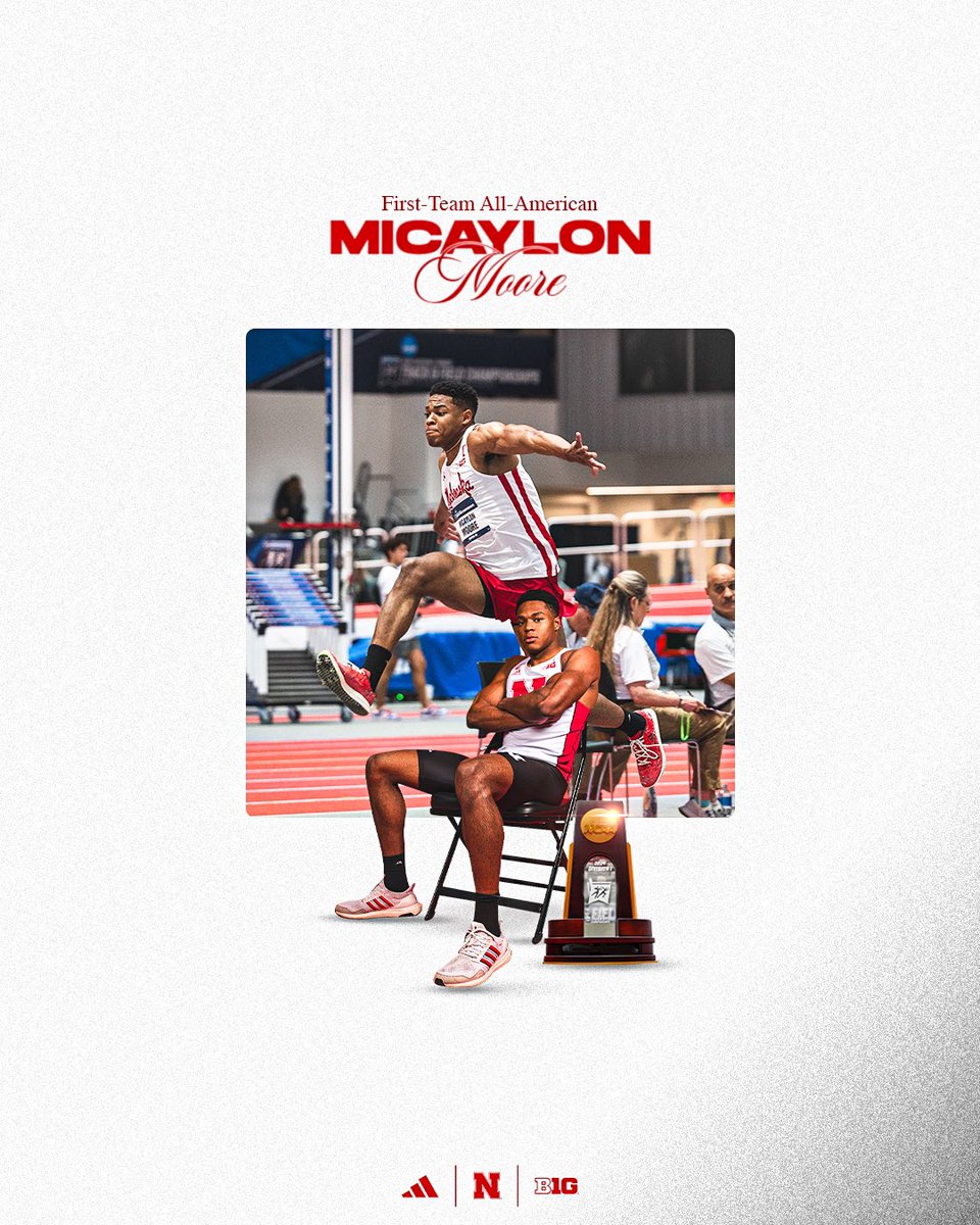NCAA Championship debut, First-Team All-American, 7th in the NCAA with a 16.11m in the TJ! 

All in a day's work for Micaylon Moore😮‍💨