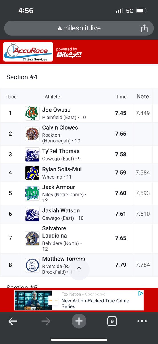 bengalstrack's tweet photo. Soph Joe Owusu with a nice PR in the 60m Dash at 7.45! https://t.co/uFdP0I0IO7